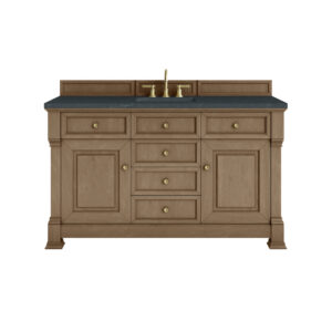 Brookfield 60" Single Vanity, Pecan