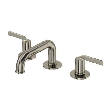 Riobel Authentica™ Widespread Lavatory Faucet With Low Spout In Brushed Nickel