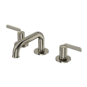 Riobel Authentica™ Widespread Lavatory Faucet With Low Spout In Brushed Nickel