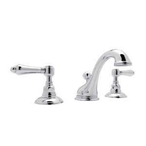 ROHL Acqui® Widespread Lavatory Faucet With Low Spout In Polished Chrome