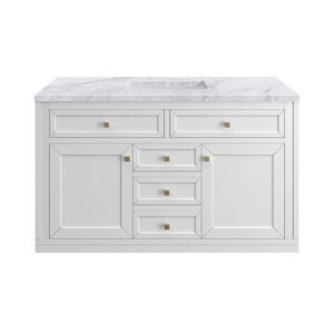 Chicago 48" Single Vanity, Glossy White