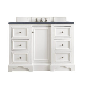 De Soto 48" Single Vanity, Bright White