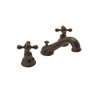 ROHL Arcana™ Widespread Lavatory Faucet With C-Spout In Tuscan Brass