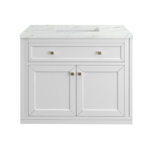 Chicago 36" Single Vanity, Glossy White