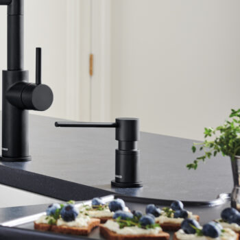 Blanco Lato Soap Dispenser - Matte Black - Image 2