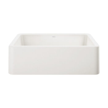Blanco Ikon SILGRANIT 33" Single Bowl Apron-Front Farmhouse Sink - White