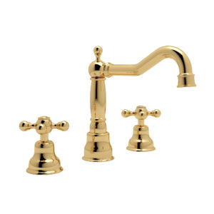 ROHL Arcana™ Widespread Lavatory Faucet With Column Spout In Italian Brass