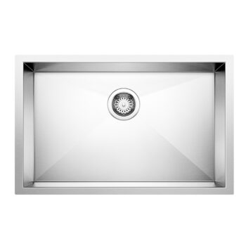 Blanco Quatrus R0 28" Single Bowl Undermount Stainless Steel Kitchen Sink