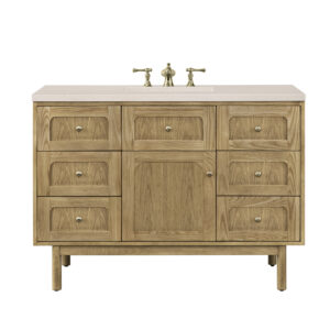 Laurent 48" Single Vanity, Light Natural Oak