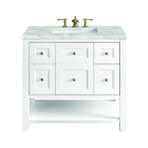 Breckenridge 36" Single Vanity, Bright White