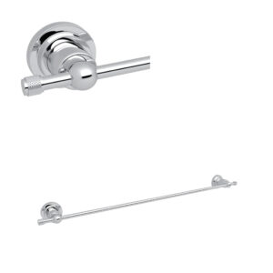 ROHL Campo™ 24″ Towel Bar In Polished Chrome