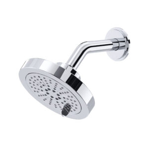 Riobel 5″ 6-Function Showerhead With Arm In Chrome
