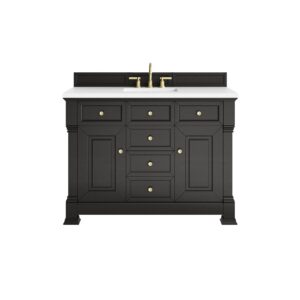 Brookfield 48″ Single Vanity, Black Onyx