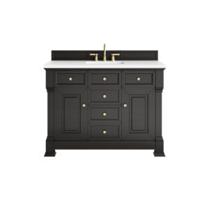 Brookfield 48″ Single Vanity, Black Onyx