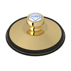 Shaws Disposal Stopper In Unlacquered Brass