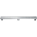 Dawn® Thames River Series - Linear Shower Drain 36"L In Polished satin