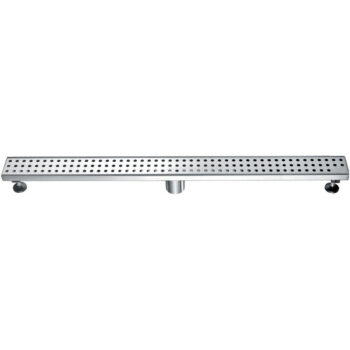 Dawn® Thames River Series - Linear Shower Drain 36"L In Polished satin