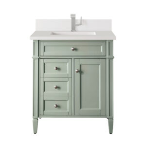 Brittany 30" Single Vanity, Sage Green