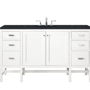 Addison 60" Single Vanity, Glossy White