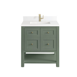Breckenridge 30" Single Vanity, Smokey Celadon