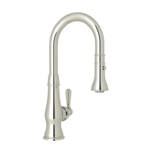 ROHL Patrizia™ Pull-Down Bar/Food Prep Kitchen Faucet In Polished Nickel