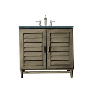Portland 36" Single Vanity Whitewashed Walnut