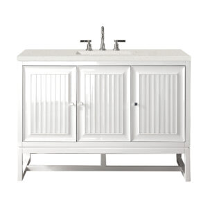Athens 48" Single Vanity, Glossy White