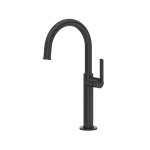 Riobel Authentica™ Single Handle Tall Lavatory Faucet In Black