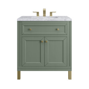 Chicago 30" Single Vanity, Smokey Celadon