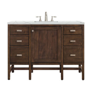Addison 48" Single Vanity, Mid-Century Acacia