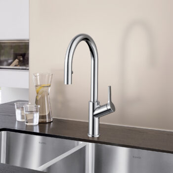 Blanco Urbena Pull-Down Dual-Spray Kitchen Faucet 1.5 GPM - Chrome - Image 2
