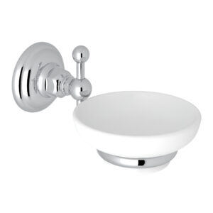 ROHL Wall Mount Soap Dish In Polished Chrome
