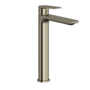 Riobel Fresk™ Single Handle Tall Lavatory Faucet In Brushed Nickel