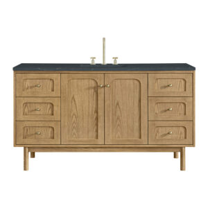 Laurent 60" Single Vanity, Light Natural Oak