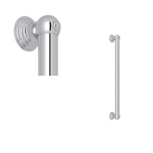 ROHL 18″ Grab Bar In Polished Chrome