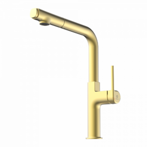 Wasserwerk Polis Pull-Out Faucet Brushed Gold