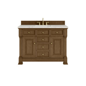 Brookfield 48" Single Vanity, Honey Oak