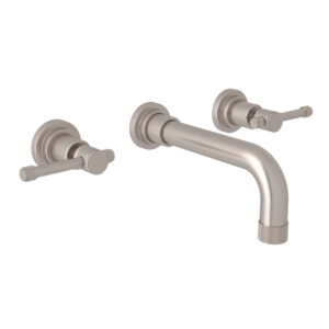 ROHL Campo™ Wall Mount Lavatory Faucet Trim In Satin Nickel