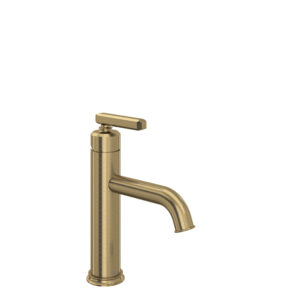 ROHL Apothecary™ Single Handle Lavatory Faucet In Antique Gold