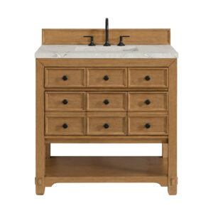 Malibu 36" Single Vanity, Amber Birch