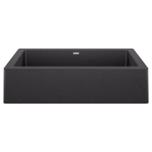 Blanco Vintera SILGRANIT 30″ Single Bowl Apron-Front Farmhouse Sink – Anthracite