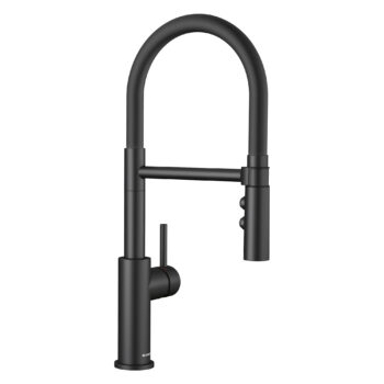 Blanco Catris Flexo Semi-Pro Pull-Down Dual-Spray Kitchen Faucet 1.5 GPM - Matte Black