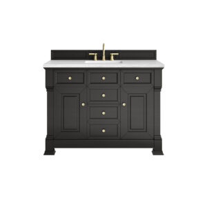 Brookfield 48" Single Vanity, Black Onyx