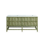 Emmeline 72" Double Vanity, Pebble Oak