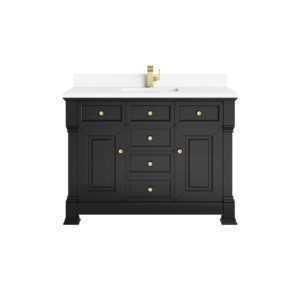 Brookfield 48" Single Vanity, Black Onyx