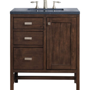 Addison 30" Single Vanity, Mid-Century Acacia