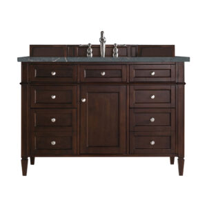Brittany 48" Single Vanity, Burnished Mahogany