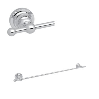 ROHL San Giovanni™ 24" Towel Bar In Polished Chrome