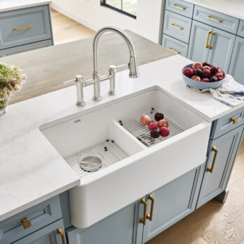 Blanco Stainless Steel Sink Grid for Ikon 60/40 Sink - Large Bowl - Image 2