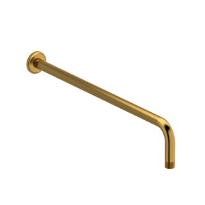 Riobel 20″ Wall Mount Shower Arm In Brushed Gold